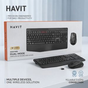 COMBO TECLADO + MOUSE HAVIT KB251WB