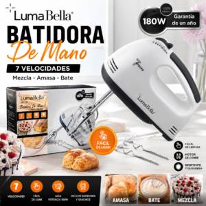 BATIDORA DE MANO LUMA BELLA