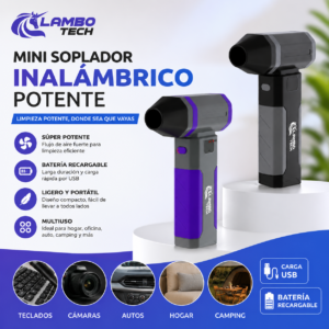 MINI SOPLADOR INALÁMBRICO