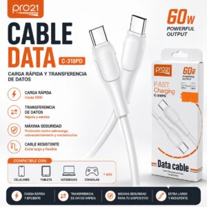 CABLE C - C PRO 21 60W