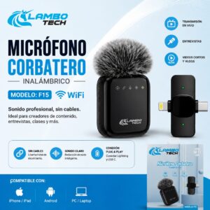 MICROFONO CORBATERO LAMBOTECH