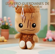 LLAVERO GUERDIANES DE LA GALAXIA GROOT BEBE