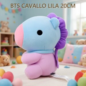 BTS CAVALLO LILA 20CM