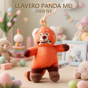 LLAVERO PANDA MEI DIENTES