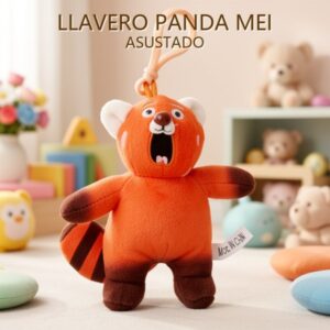 LLAVERO PANDA MEI ASUSTADO