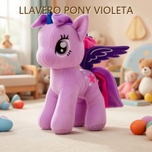 LLAVERO PONY VIOLETA