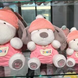 Snoopy con gorro (rosa)43cm