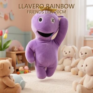LLAVERO RAINBOW FRIENDS LILA 20CM
