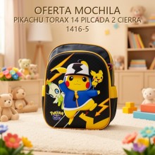 MOCHILA PIKACHU TORAX 14 PILCADA 2 CIERRA 1416-5