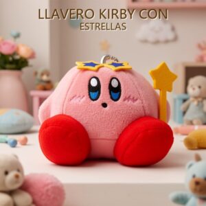 LLAVERO KIRBY CON ESTRELLAS