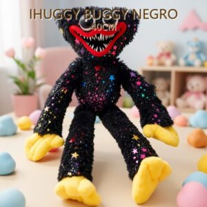 IHUGGY BUGGY NEGRO 40CM