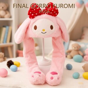 GORRO KUROMI ROSA