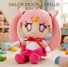 SAILOR MOON CABELLO ROSA 20CM