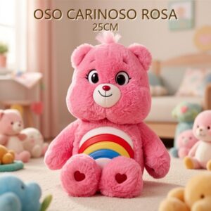 OSO CARINOSO ROSA 25CM