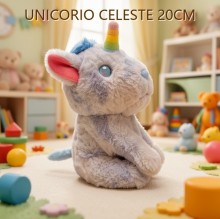 UNICORNIO CELESTE 20CM