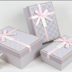 SET DE CAJA REGALO X 3 RECTANGULAR