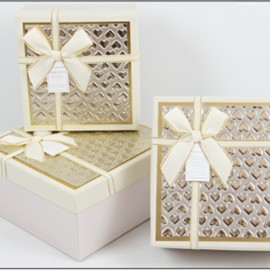 SET DE CAJA REGALO X 3 CUADRADO