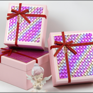 SET DE CAJA REGALO X 3 CUADRADO