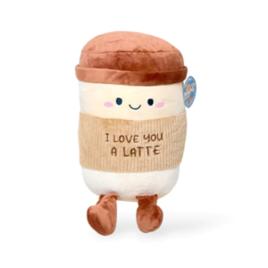 PELUCHE CON FORMA DE VASO CAFE