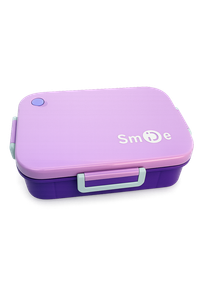 TUPPER ACERO 2 COMPARTIMENTOAS SMILE 800ML