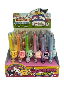 BOLIGRAFO DOBLE PUNTA SANRIO 2IN1