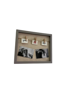 CUADRO CON BROCHES PARA FOTOS 18.5