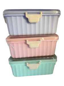 TUPPER PLASTICA RECTANGULAR C/SALSERO DELICIOUS LIFE