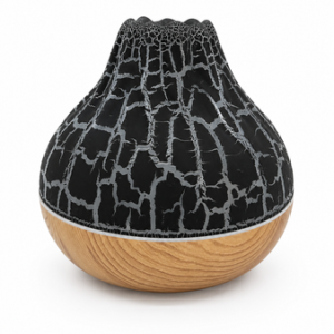 HUMIFICADOR FORMA VOLCAN BASE MADERA