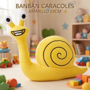 BANBAN CARACOLES AMARILLO 20CM