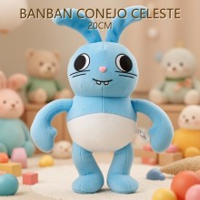 BANBAN CONEJO CELESTE 20CM