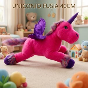 UNICORNIO FUSIA 40CM