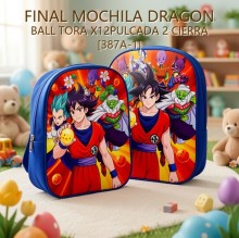 MOCHILA DRAGON BALL TORA X12PULCADA 2 CIERRA [387A-1]