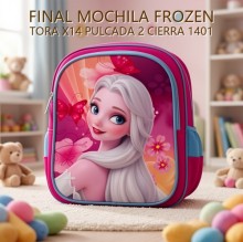 MOCHILA FROZEN TORA X14 PULCADA 2 CIERRA 1401