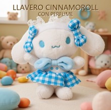 LLAVERO CINNAMOROLL CON PERFUME