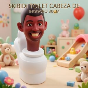 SKIBIDI TOILET CABEZA DE INODORO 30CM