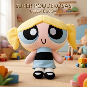 SUPER POODEROSAS CELESTE 20CM