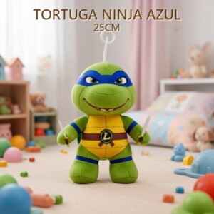 TORTUGA NINJA AZUL 25CM