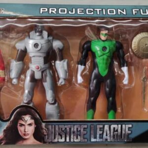 FINAL JUSTICE LEAGUE X4 CON IMAGEN CAJA 0896