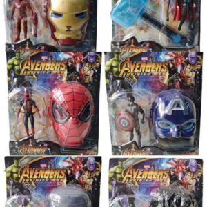 AVENGERS X1 CON MASCARA LUZ Y SONIDO 0911 JM89802-5