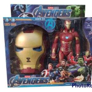 IRON MAN CON MASCARA Y LUZ SONIDO 0038