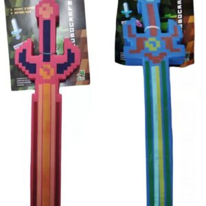 MINECRAFT ESPADA MISTICA GOMA EVA(GOMA 10)