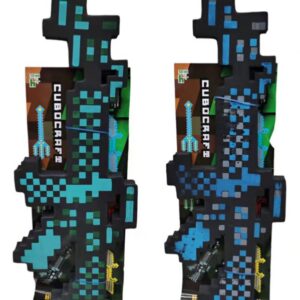 MINECRAFT AMETRALLADORA GOMA EVA ( GOMA 03 )