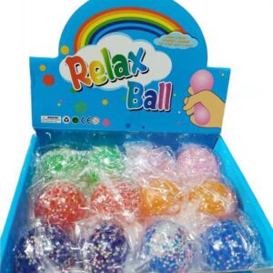 SQUISHY PELOTA COLORES X12 033
