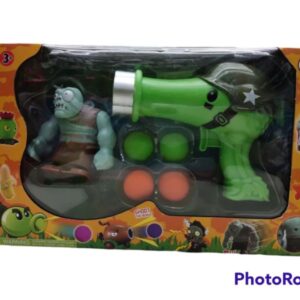 PISTOLA PLANTA VS ZOMBIE SURTIDO X2 CON CAMINAR Y BALIN PU 1197(57127-3)