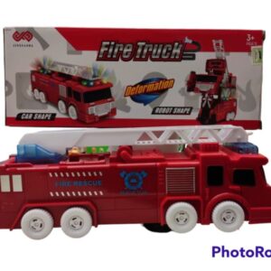 ROBOT FIRE TRUCK A PILA CON LUZ Y SONIDO 0506(VT16)