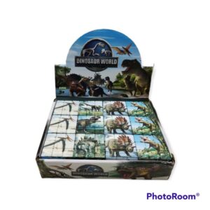 CUBO DINOSAUR WORLD 3X3 6599K