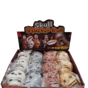 SQUISHY SKULL X12 AL-0442-5