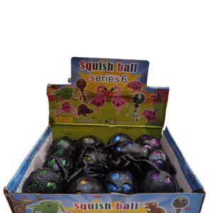 SQUISHY ARANA NEGRO CHICO X15 AL-005-25