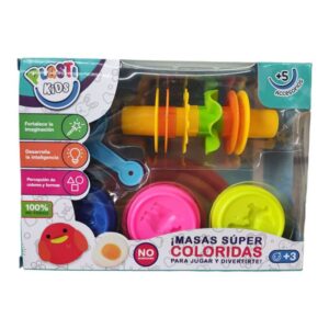 SUPER MASAS PARA MODELAR CON ACCESORIOS 8174