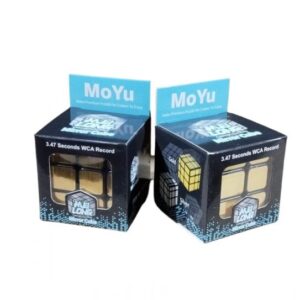 CUBO ESPEJO DORADO 8816